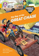 Book cover of: Shinoy and the Chaos Crew: The Day of the Great Chase. By: Chris Callaghan