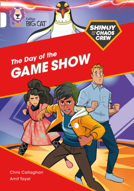 Book cover of: Shinoy and the Chaos Crew: The Day of the Game Show. By: Chris Callaghan