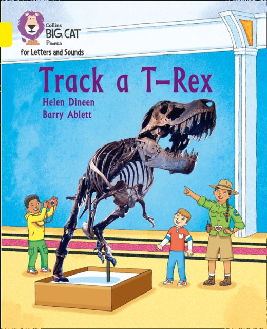 Book cover of: Track a T-Rex. By: Helen Dineen