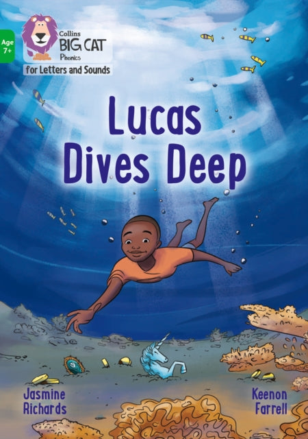 Book cover of: Lucas Dives Deep. By: Jasmine Richards