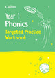 Book cover of: Year 1 Phonics Targeted Practice Workbook. By: Collins Collins KS1