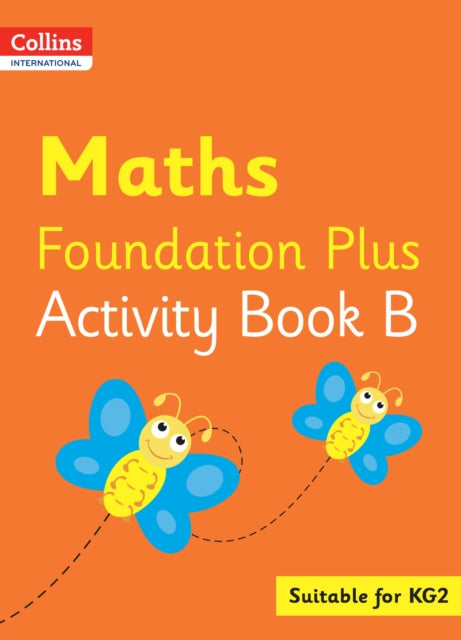 Book cover of: Collins International Maths Foundation Plus Activity Book B. By: Peter Clarke
