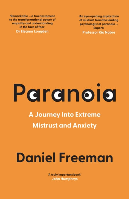 Book cover of: Paranoia. By: Daniel Freeman