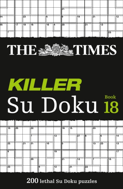 Book cover of: Times Killer Su Doku Book 18. By: The Times Mind Games