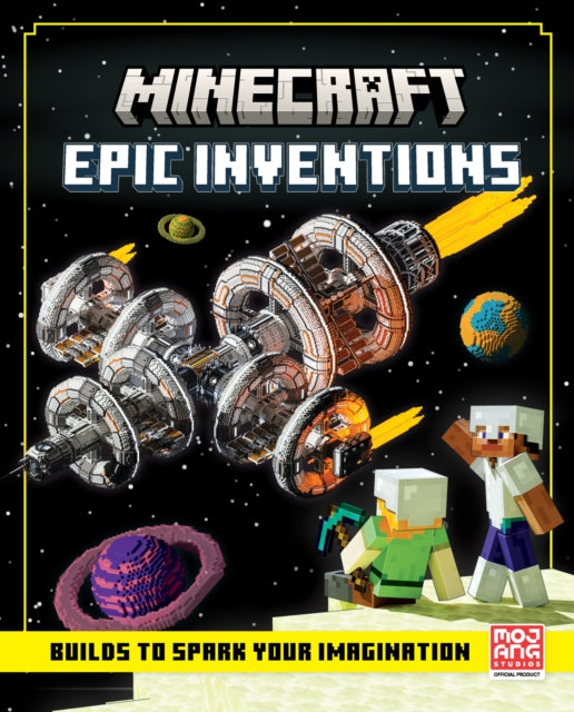 Book cover of: Minecraft Epic Inventions. By: Mojang