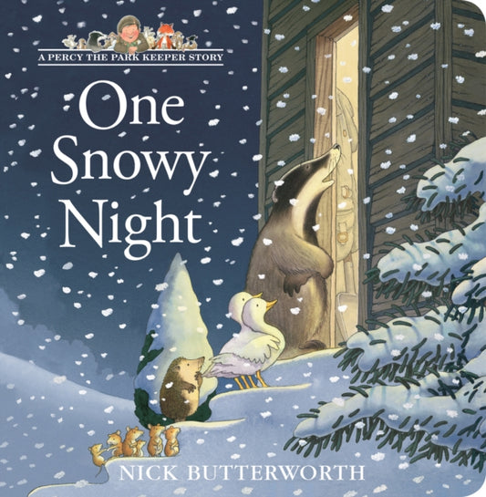 Book cover of: One Snowy Night. By: Nick Butterworth