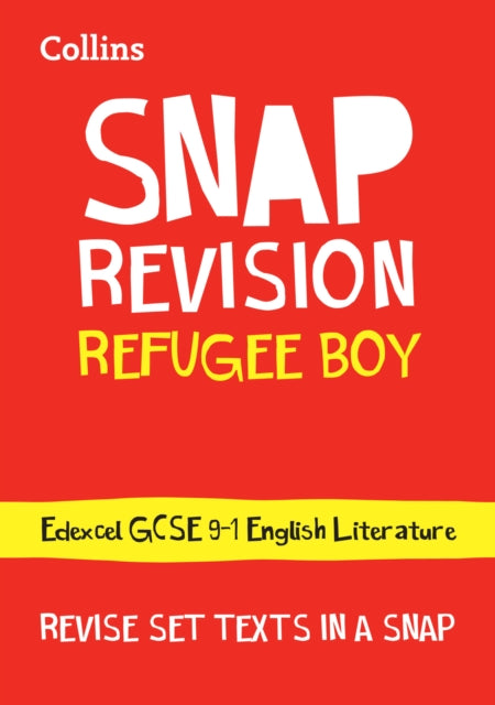 Book cover of: Refugee Boy Edexcel GCSE 9-1 English Literature Text Guide. By: Collins Collins GCSE