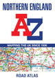 Book cover of: Northern England A-Z Road Atlas. By: A-Z maps