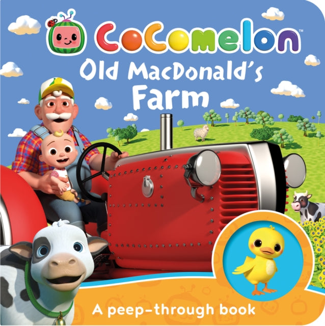 Cocomelon: Old MacDonald’s Farm: A peep-through book 9780008533946 Cocomelon