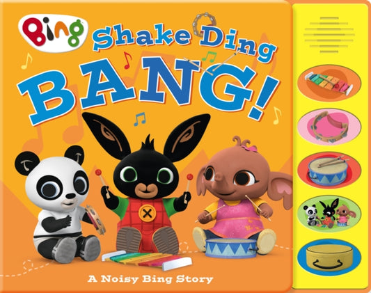 Book cover of: Shake Ding Bang! Sound Book. By: HarperCollins Children's HarperCollins Children's Books