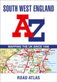 Book cover of: South West England A-Z Road Atlas. By: A-Z Maps
