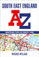 Book cover of: South East England A-Z Road Atlas. By: A-Z Maps