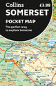 Book cover of: Somerset Pocket Map