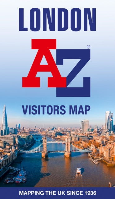 Book cover of: London A-Z Visitors Map