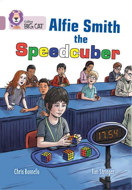 Book cover of: Alfie Smith, The Speedcuber. By: Collins Big Cat