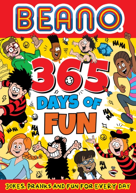 Book cover of: Beano 365 Days of Fun. By: Beano Studios