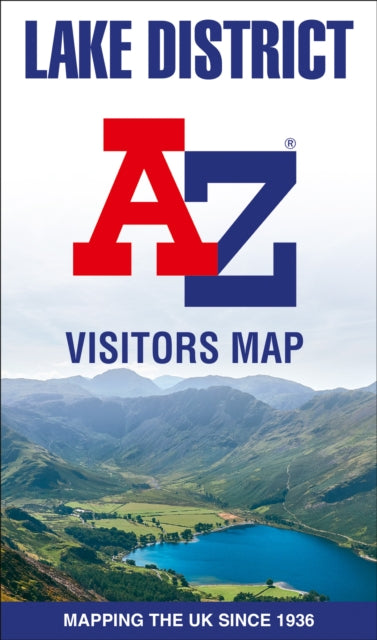 Book cover of: Lake District A-Z Visitors Map