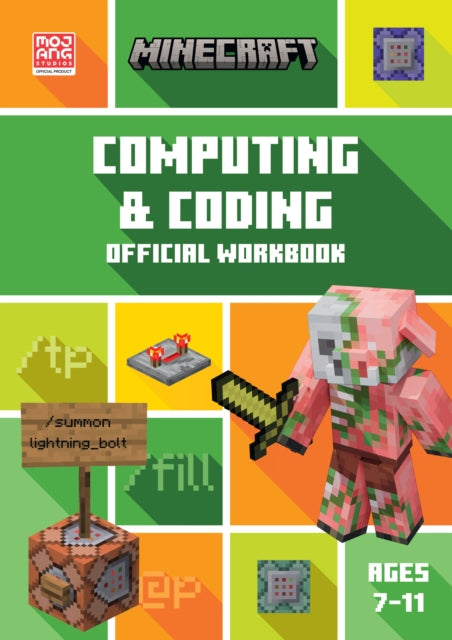 Minecraft STEM Computing and Coding, Learn Coding for Kids with This Official Minecraft Workbook 9780008654252 Collins KS2