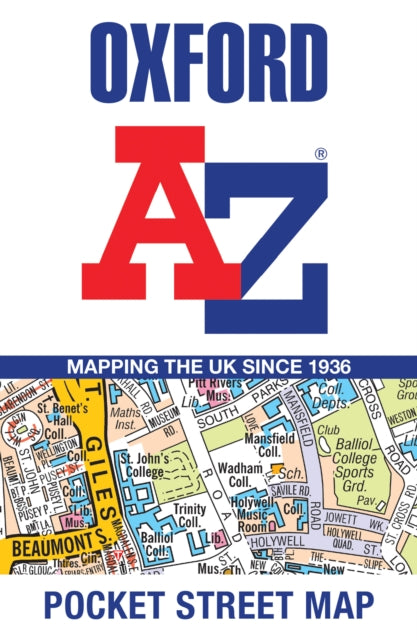 Book cover of: Oxford A-Z Pocket Street Map
