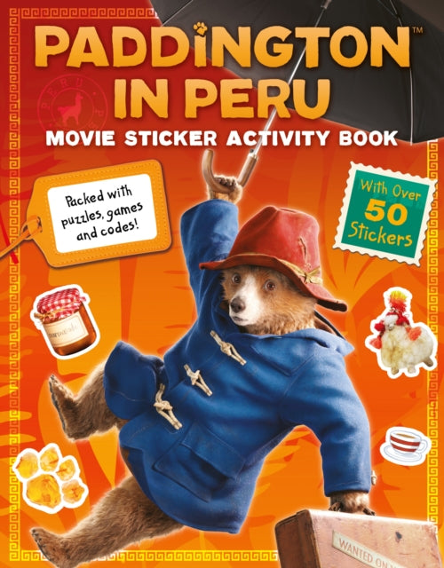 Paddington in Peru: Movie Sticker Activity Book 9780008681821 HarperCollins Children's HarperCollins Children's Books