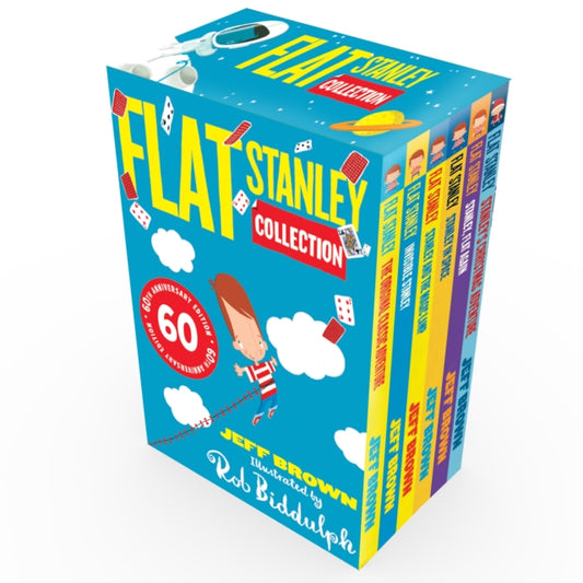 Book cover of: Flat Stanley 60th Anniversary Six-Book Box Set. By: Jeff Brown