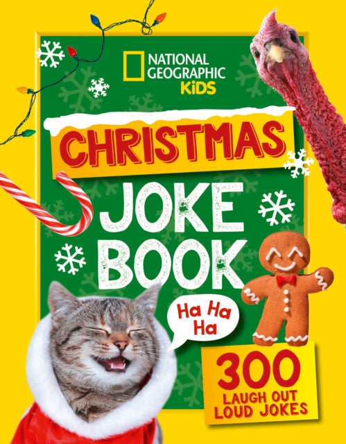Book cover of: Christmas Joke Book. By: National Geographic Kids