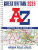 Book cover of: Great Britain A-Z Handy Road Atlas 2026 (A5 Spiral). By: A-Z Maps