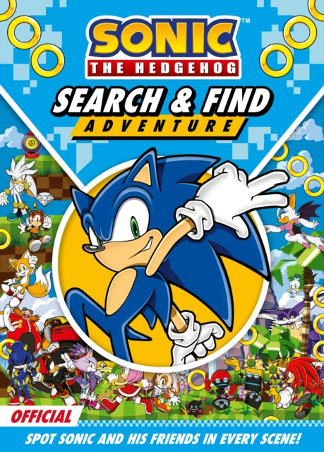 Book cover of: Sonic the Hedgehog Search & Find Adventure
