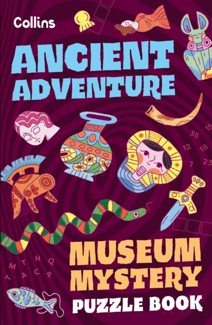 Book cover of: Museum Mystery Puzzle Book – Ancient Adventure. By: Tom Bolton