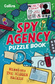 Book cover of: Spy Agency Puzzle Book – The Hidden Hacker. By: Collins Kids
