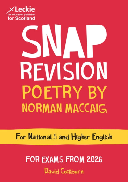 Book cover of: National 5/Higher English Revision: Poetry by Norman MacCaig