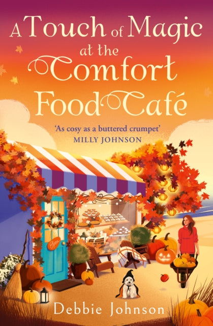 Book cover of: Touch of Magic at the Comfort Food Cafe