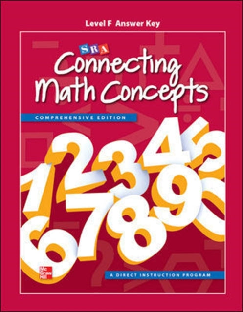 Book cover of: Connecting Math Concepts Level F, Additional Answer Key. By: Engelmann