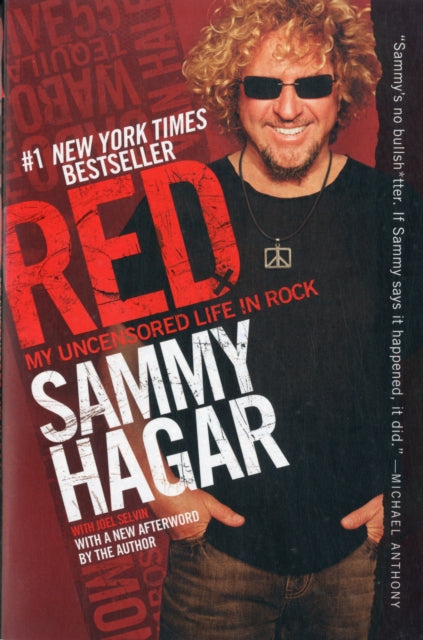 Book cover of: Red. By: Sammy Hagar