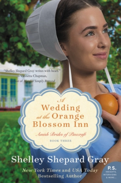 Book cover of: Wedding At The Orange Blossom Inn. By: Shelley Shepard Gray