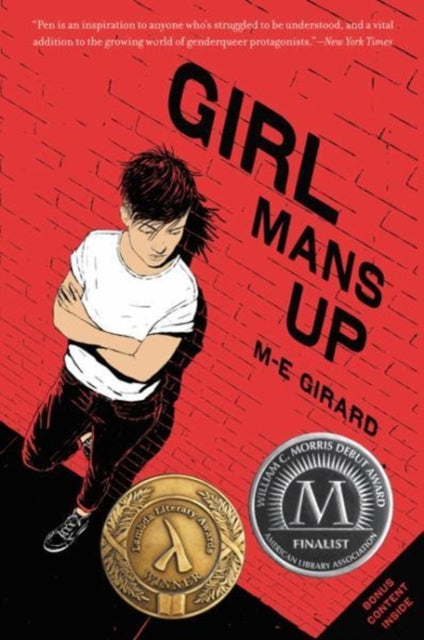 Book cover of: Girl Mans Up. By: M-E Girard