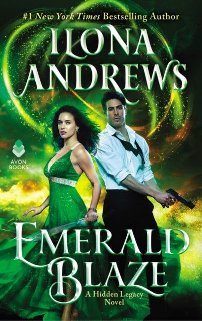 Book cover of: Emerald Blaze. By: Ilona Andrews