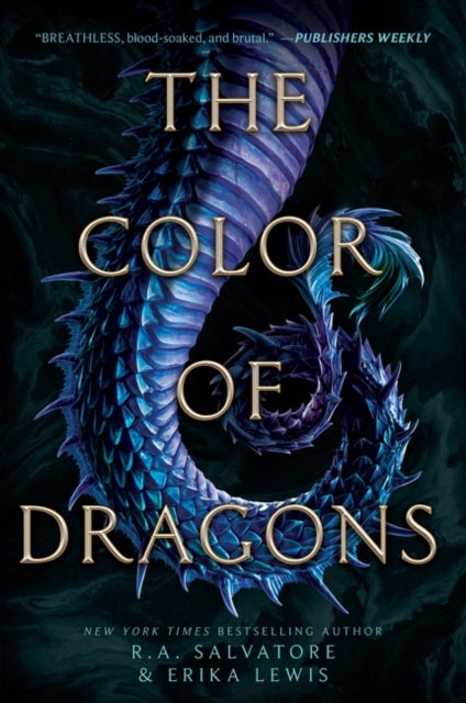 Book cover of: Color of Dragons. By: R. A. Salvatore