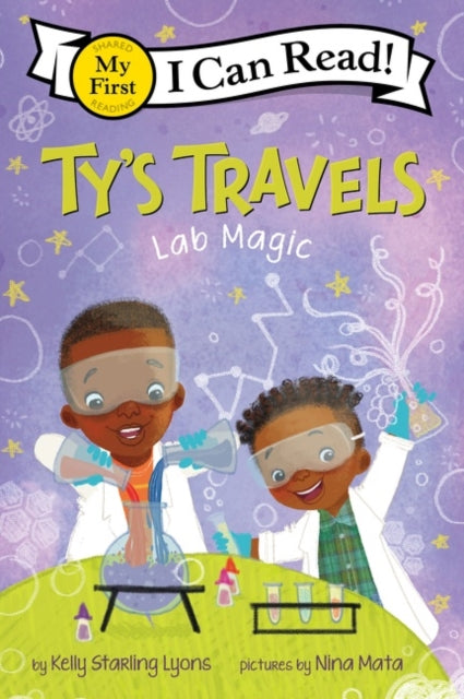 Book cover of: Ty's Travels: Lab Magic. By: Kelly Starling Lyons