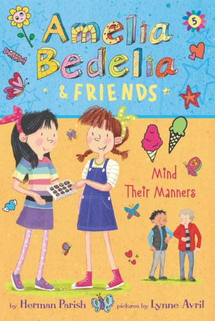 Book cover of: Amelia Bedelia & Friends #5: Amelia Bedelia & Friends Mind Their Manners. By: Herman Parish