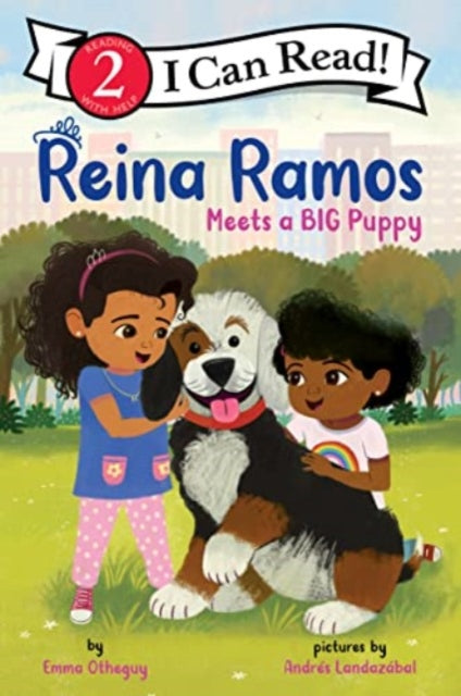 Book cover of: Reina Ramos Meets a Big Puppy. By: Emma Otheguy