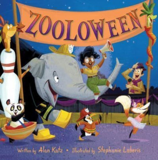 Book cover of: Zooloween. By: Alan Katz