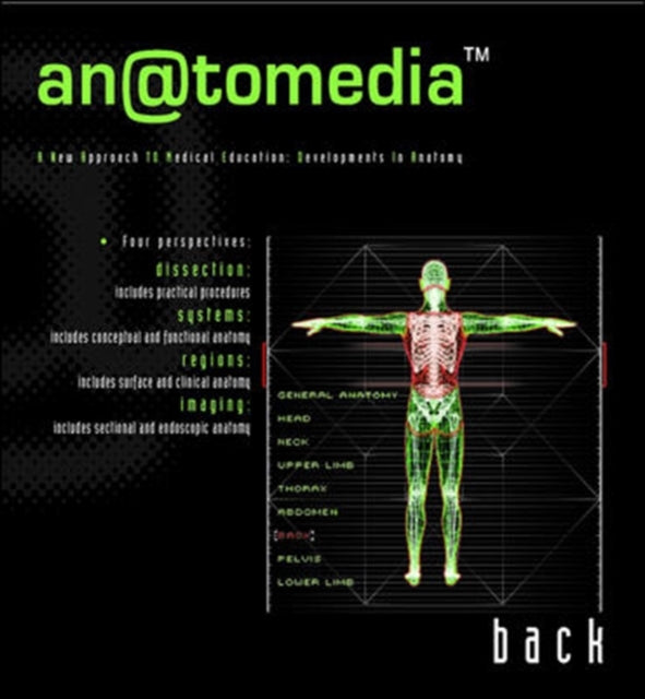 Book cover of: Anatomedia: Back CD. By: N. Eizenberg