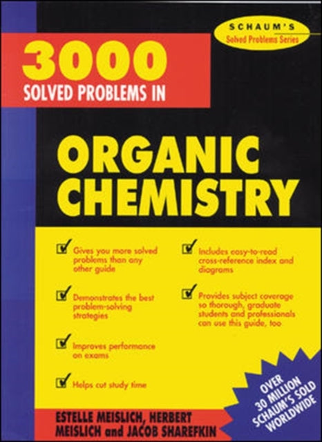 Book cover of: 3000 Solved Problems in Organic Chemistry