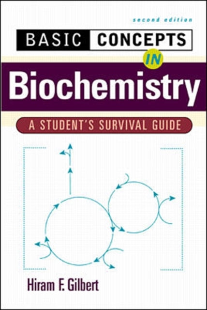 Book cover of: Basic Concepts in Biochemistry: A Student's Survival Guide. By: Hiram F. Gilbert