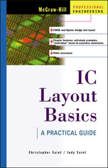 Book cover of: IC Layout Basics. By: Christopher Saint