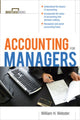 Book cover of: Accounting for Managers