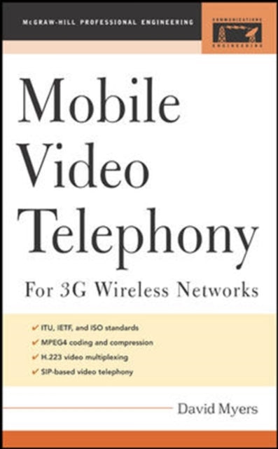 Book cover of: Mobile Video Telephony. By: David Myers