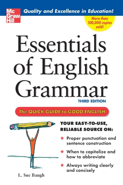 Book cover of: Essentials of English Grammar