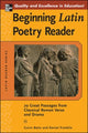 Book cover of: Beginning Latin Poetry Reader. By: Gavin Betts
